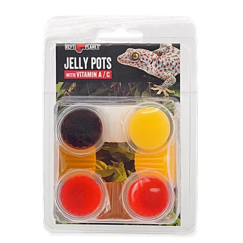 Jelly Pots Mix with Vitamin A/C vegyes bogárzselé 8db