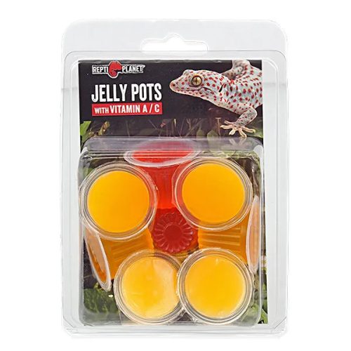 Jelly Pots Fruit with Vitamin A/C gyümölcsös bogárzselé 8db