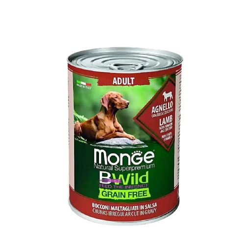 BWild Grain Free Adult Lamb bárány sütőtökkel és cukkinivel 400g