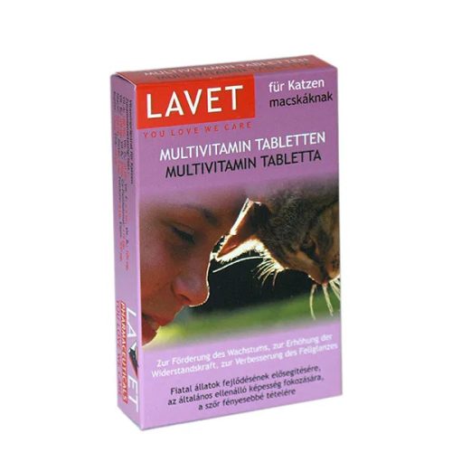 Multivitamin tabletta macskáknak 50db