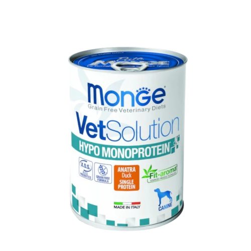 Dog VetSolution Hypo Monoprotein Duck Kacsa 400g