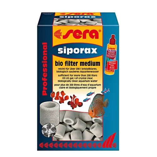 Siporax Medium 15mm porcelán szűrőanyag 1000ml