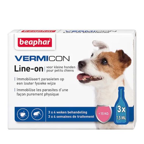 Vermicon Line On Spot On Small Dog 3x1,5ml