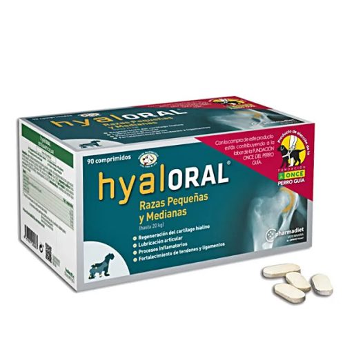 Hyaloral Small Medium Dog ízületvédő kis- közepestestű kutyáknak 90db