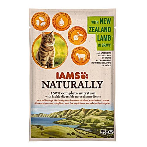 Naturally Cat Új-Zélandi Bárány Szószban 85g