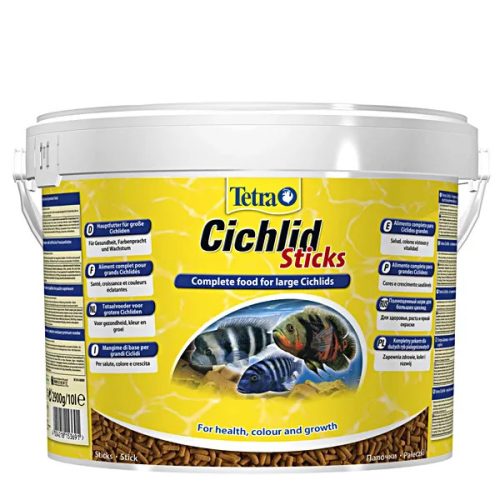 Cichlid Sticks díszhaltáp 10L