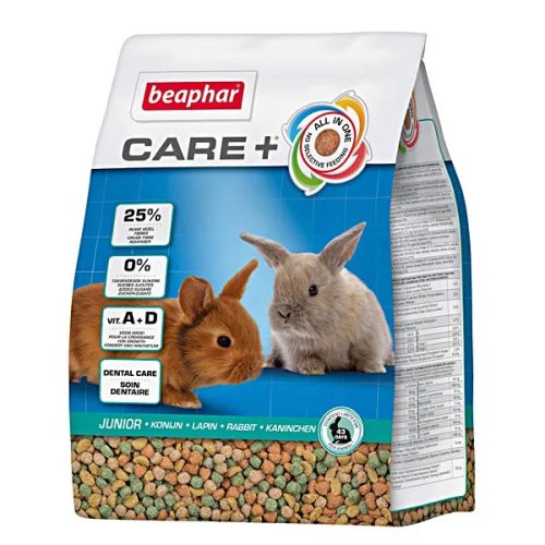 Care+ Junior Rabbit Nyulaknak és Törpenyulaknak 1,5kg