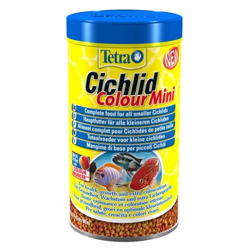 Cichlid Colour Mini színező díszhaltáp 500ml