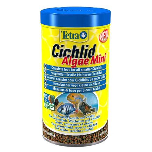 Cichlid Algae Mini díszhaltáp algával 500ml