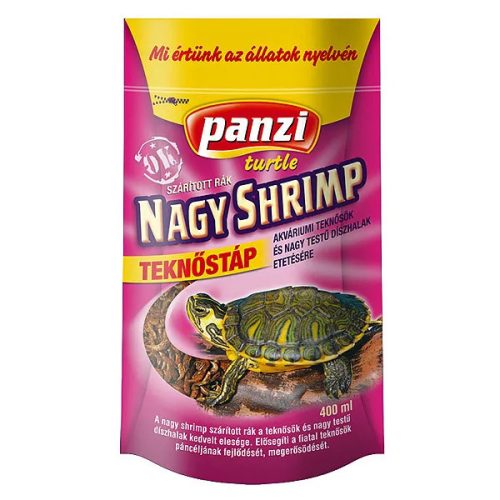 Nagy Shrimp szárított rák teknősöknek 400ml