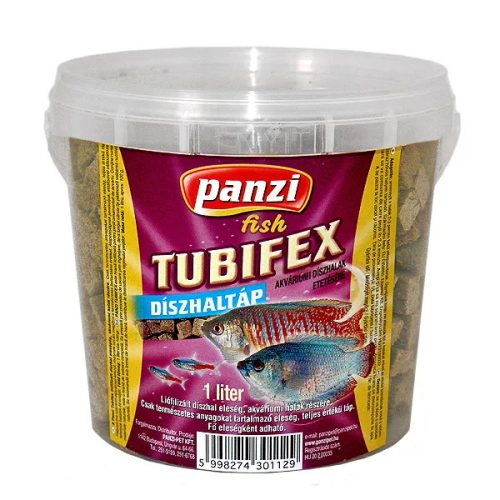 Tubifex díszhalaknak 1000ml/75g