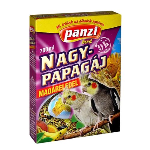 Nagypapagáj eledel 700ml