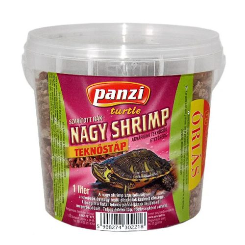 Nagy Shrimp szárított rák teknősöknek 1000ml/90g