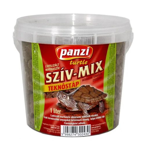 Szív-Mix akváriumi teknősöknek 1000ml/100g