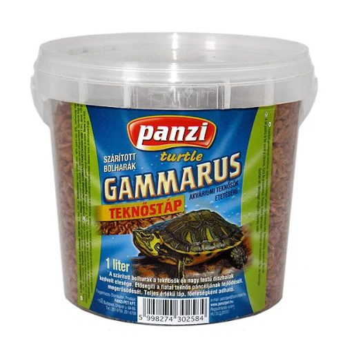 Gammarus szárított bolharák teknősöknek 1000ml/85g