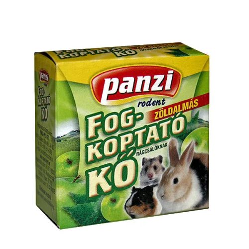 Zöldalmás fogkoptatókő rágcsálóknak