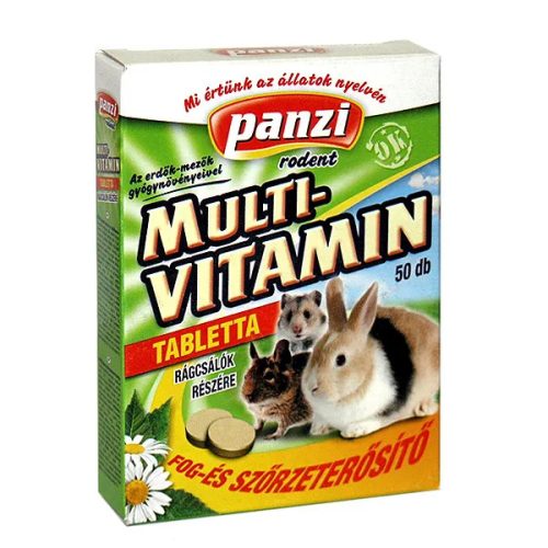 Multivitamin Tabletta rágcsálóknak 50db