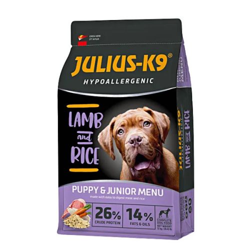 Hypoallergen Puppy & Junior Lamb & Rice 12kg