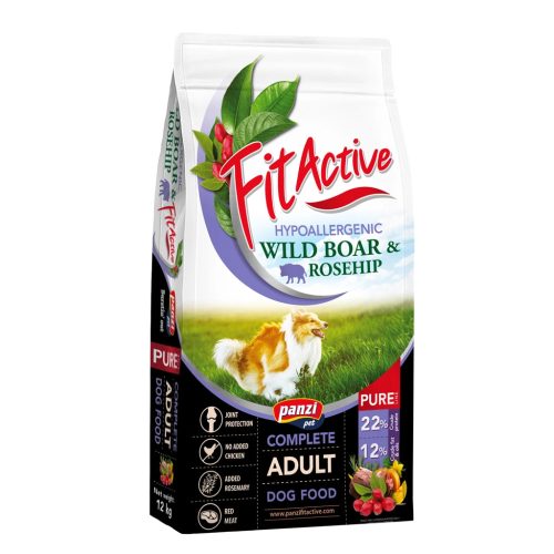 PURE Hypoallergenic Wild Boar Rosehip 12kg