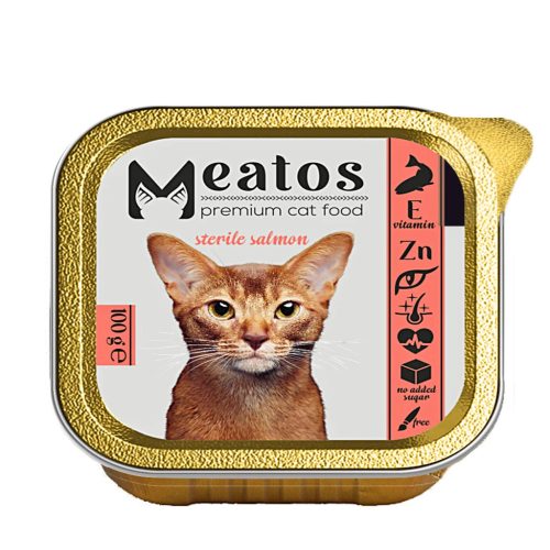 Adult Cat Salmon Sterile Lazaccal ivartalanított macskáknak 100g