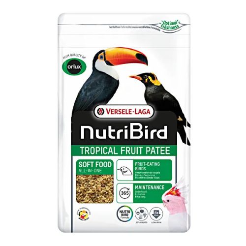 NutriBird Tropical Fruit Patee Premium 1kg