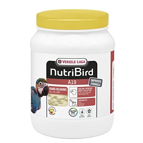 NutriBird A19 kézzelnevelő táp 800g