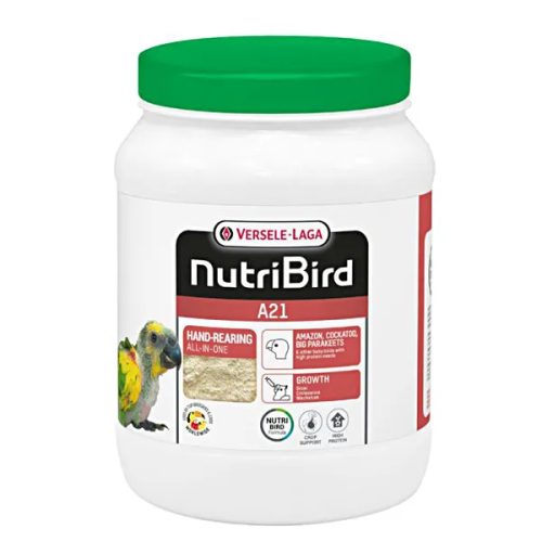 NutriBird  A21 kézzelnevelő táp 800g