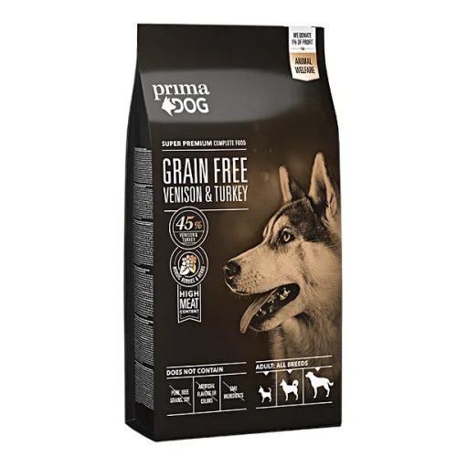 Grain Free Adult All Breeds Venison Turkey 10kg