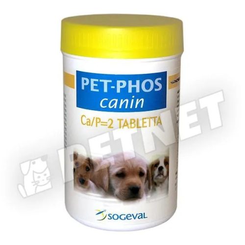 Pet-Phos Canin Ca/P 2 Csonterősítő 100db