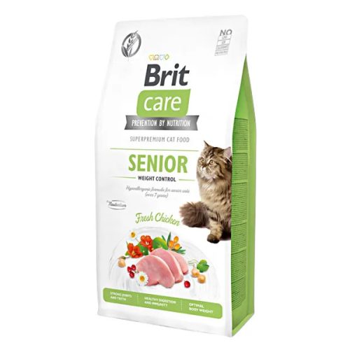 Care Cat Grain Free Senior Weight Controll Friss Csirke 2kg