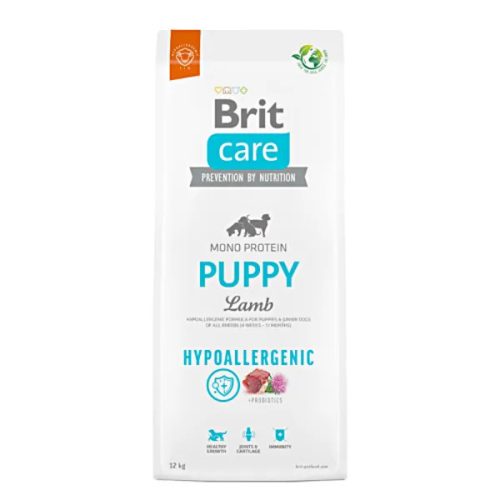 Care Dog Hypoallergenic Mono Protein Puppy Lamb 12kg