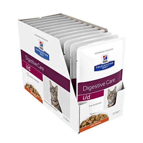 PD Feline i/d Digestive Care Chicken 12x85g