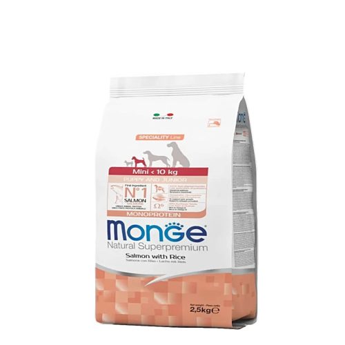 Speciality Line Mini Puppy & Junior Monoprotein Salmon & Rice 2,5kg