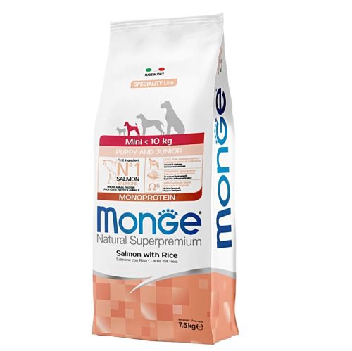 Speciality Line Mini Puppy & Junior Monoprotein Salmon & Rice 7,5kg