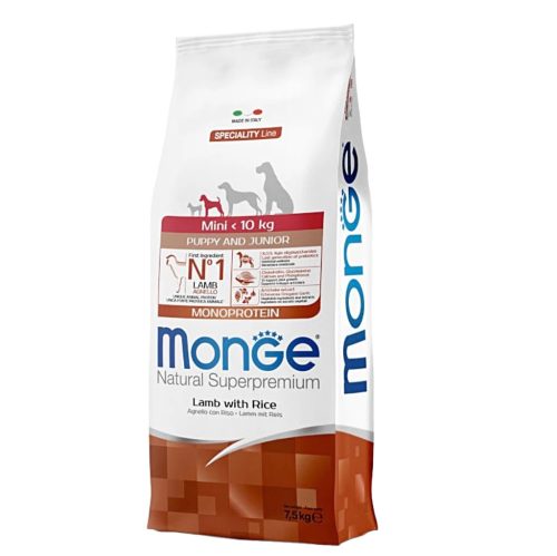 Speciality Line Mini Puppy & Junior Monoprotein Lamb & Rice 7,5kg