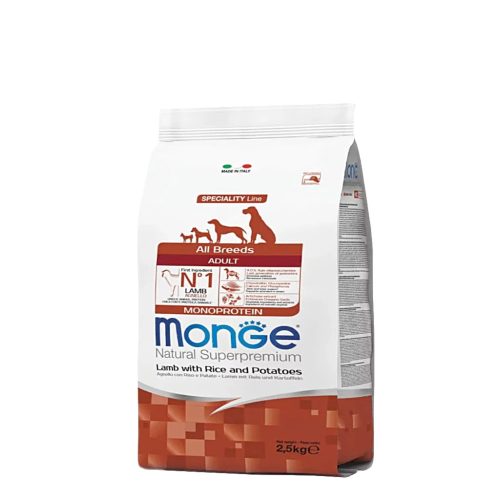 Speciality Line Adult Monoprotein Lamb, Rice & Potatoes 2,5kg