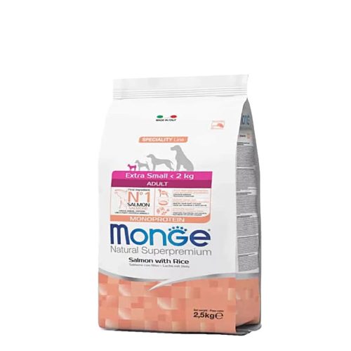 Speciality Line Extra Small Adult Monoprotein Salmon & Rice 2,5kg