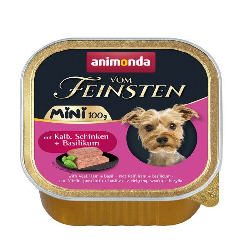 Vom Feinsten Mini Veal & Ham with Basil 100g  