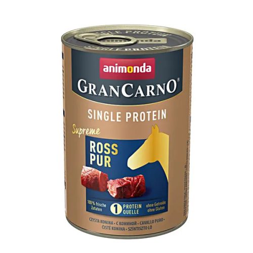 GranCarno Hypoallergenic Single Protein Ló 400g 