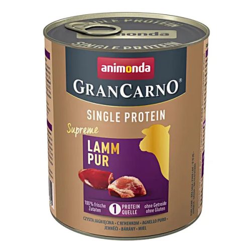 GranCarno Hypoallergenic Single Protein Bárány 800g 