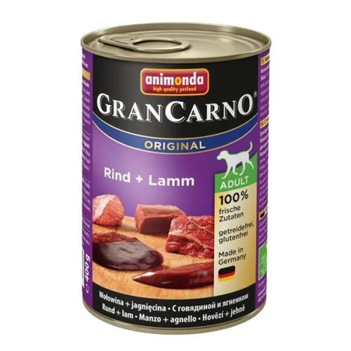 GranCarno Adult Marha Bárány 400g 