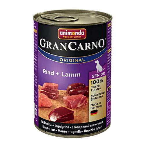 GranCarno Senior Marha Bárány 400g