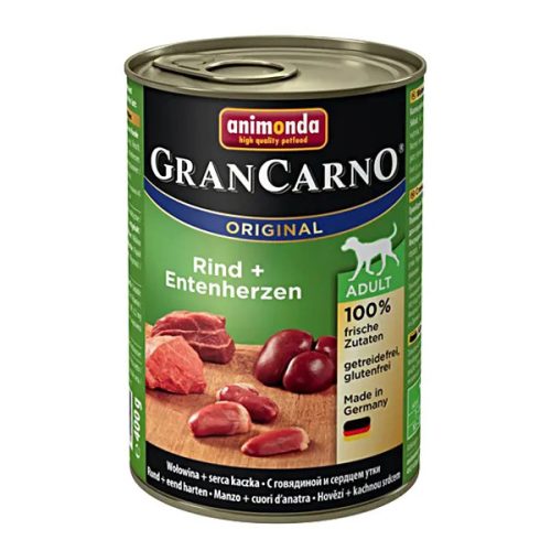 GranCarno Adult Marha Kacsaszív 400g 