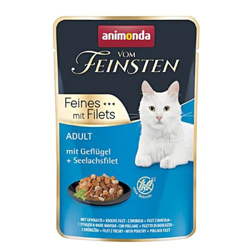 Vom Feinsten Feines mit Filets Szárnyas tengeri lazacfilével 85g