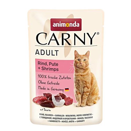 Carny Adult Marha Pulyka Garnélával 85g