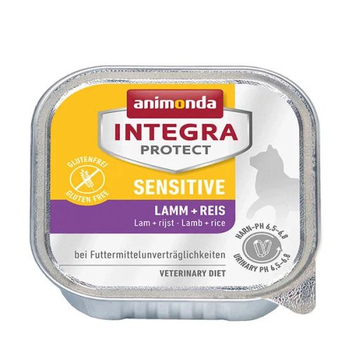 Integra Protect Sensitive Bárány Rizs 100g