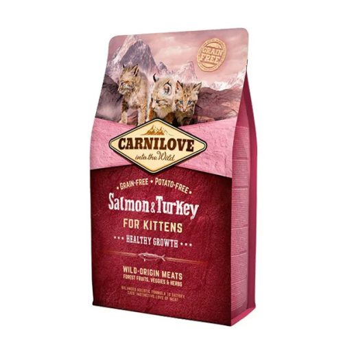 Salmon & Turkey Kitten 400g