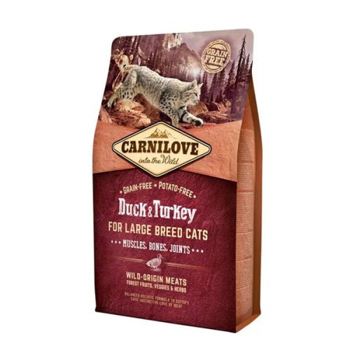 Duck & Turkey Large Cat 400g