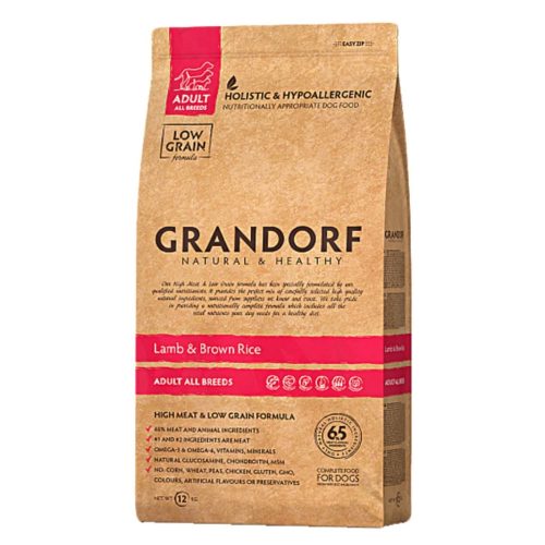 Low Grain Lamb & Brown Rice Adult Medium and Maxi 1kg