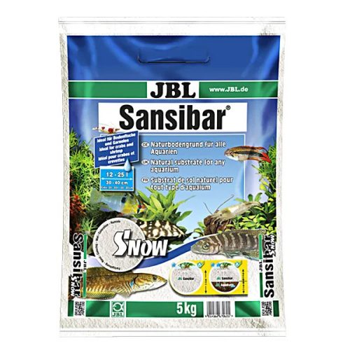 Sansibar Snow dekorhomok hófehér 5kg